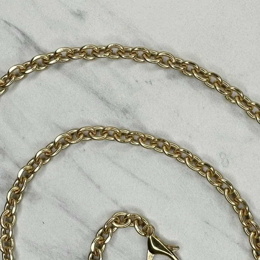 Gold Tone Chain Link Purse Strap Replacement Handbag Shoulder Crossbody ✨